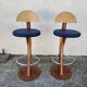 Bar or shop counter and 2 deck lina stools polyester boat hull
