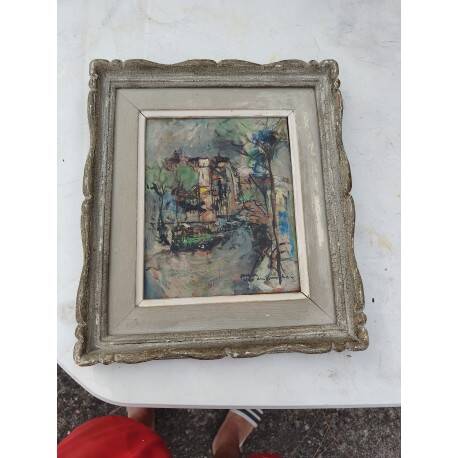 Oil on canvas: Jacques Van Den Bussche