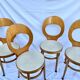 Ensemble de 4 chaises mouette Baumann