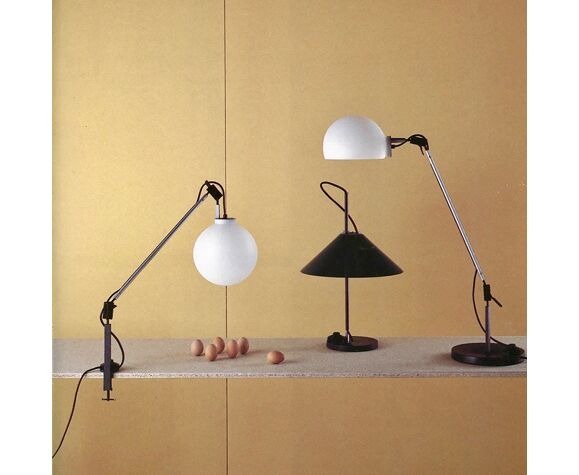 Vintage table lamp "Artemide - Aggregato" by Enzo Mari | Selency