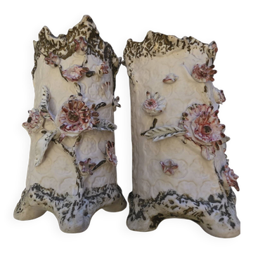 Lot de 2 petits vases