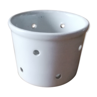 Perforated sandstone pot
