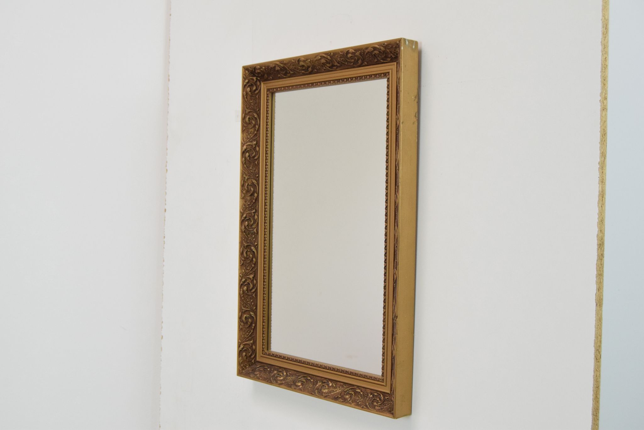 Miroir du milieu du siècle années 1960 53x36cm