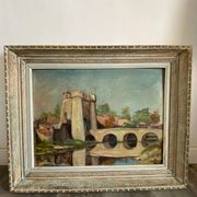 Peinture ville fortifiée