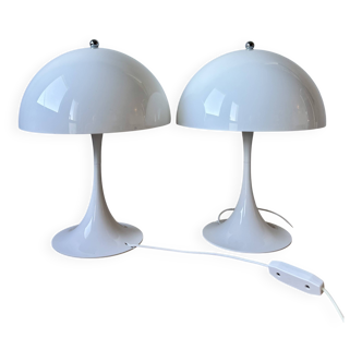 Duo de lampes Panthella mini Louis Poulsen