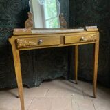 Art Deco dressing table in solid oak