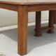 Dining table of 2 meters to 3.4 meters oak