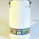 Enamelled metal pot