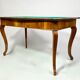 Large flat desk Biedermeier in cherry veneer, Circa 1815 Austria
