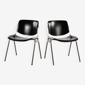 Pair of DSC 106 Castelli chairs