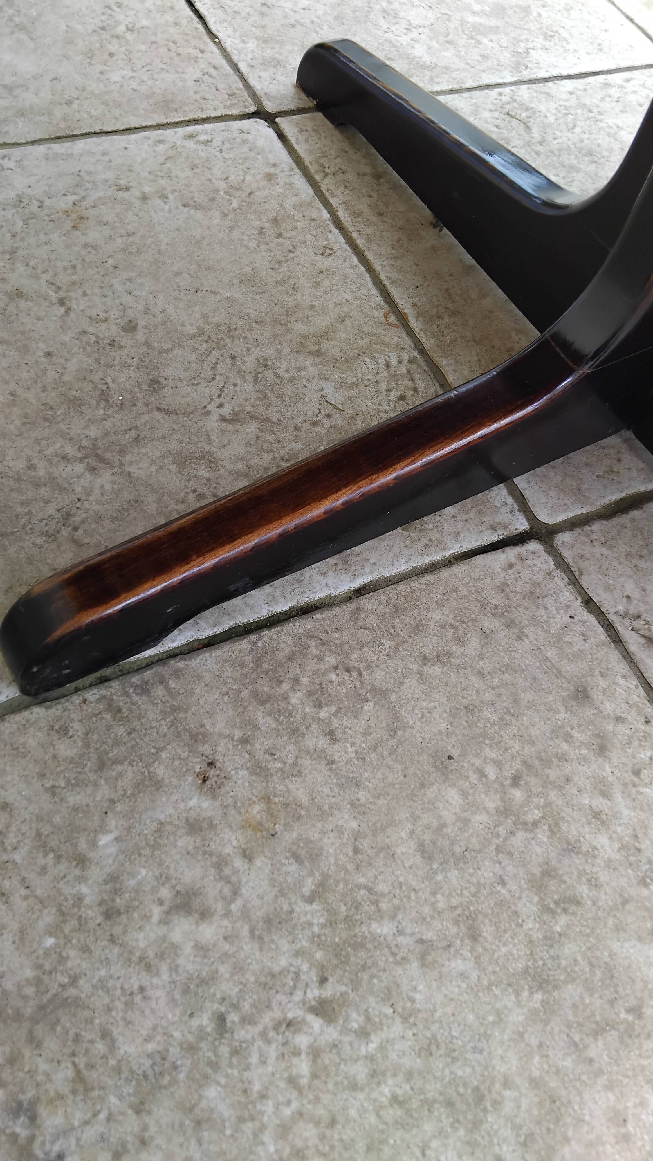 Table extensible vintage de style Baumann scandinave
