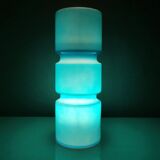 Beautiful vintage glass table lamp/bedside lamp from the nineties.