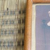 Frame in leather 60s