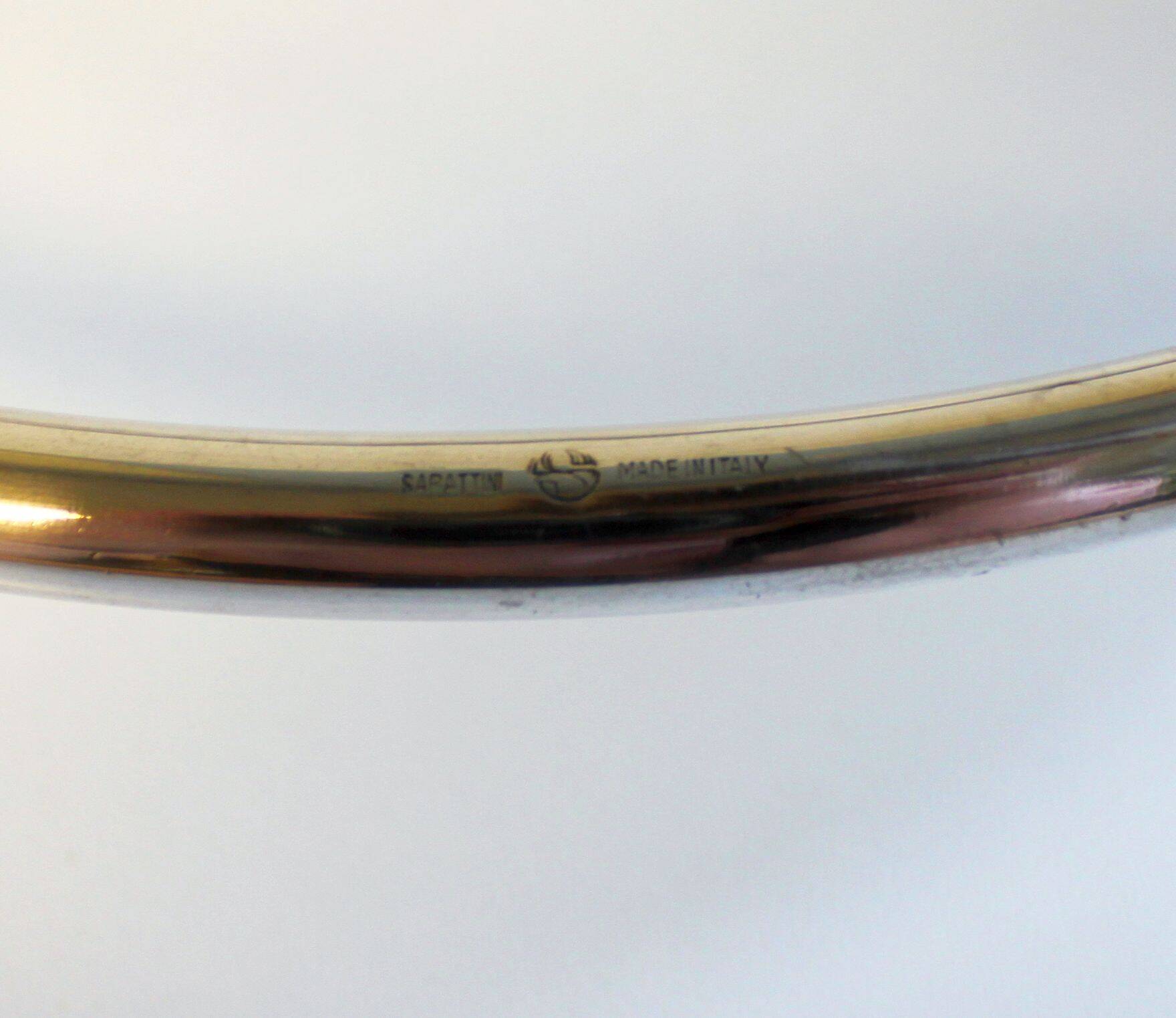 Italian design round tray Lino Sabbatini 1960.