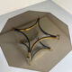 Antique Italian design dining table by Alessandro Albrizzi from the 70s