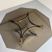 Ancienne table à manger design italien d'Alessandro Albrizzi années 70