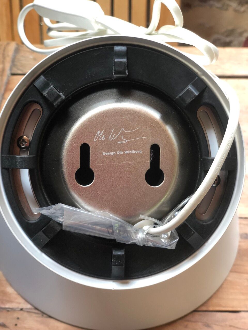 Lamp Ola Wilhborg for Ikea, white