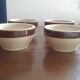 6  sandstone ramekins. Digoin