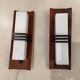 Pair of 50s wall lights