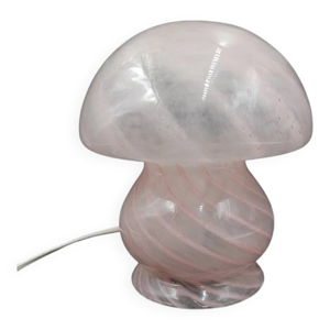 Lampe vintage en verre - murano italie