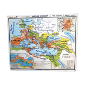 Carte 44 - monde grec - monde romain - hatier - jean brunhes - andré fugier