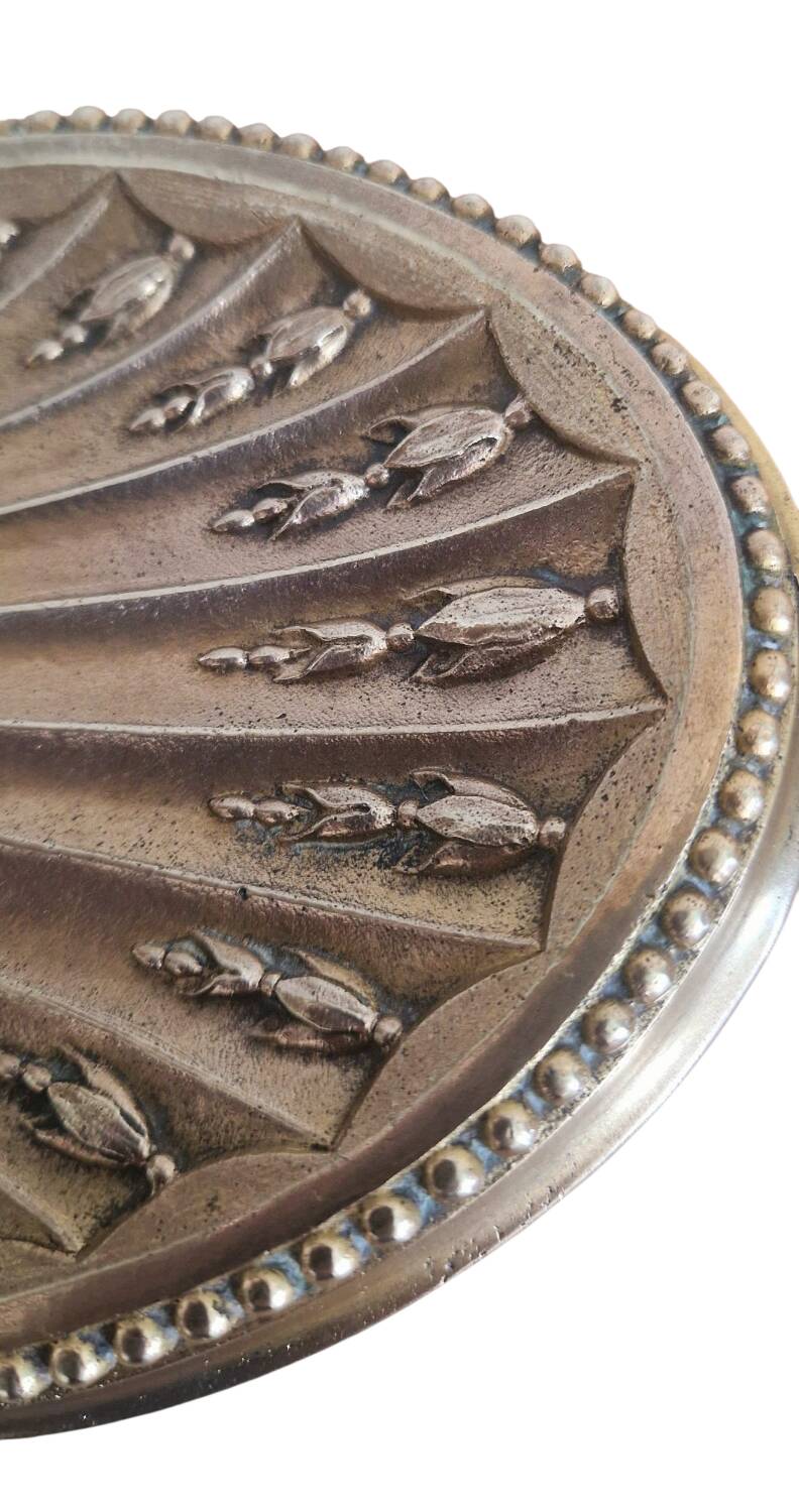 Art Nouveau lamp - Bronze and glass paste signed MüllerFrères - Circa 1910