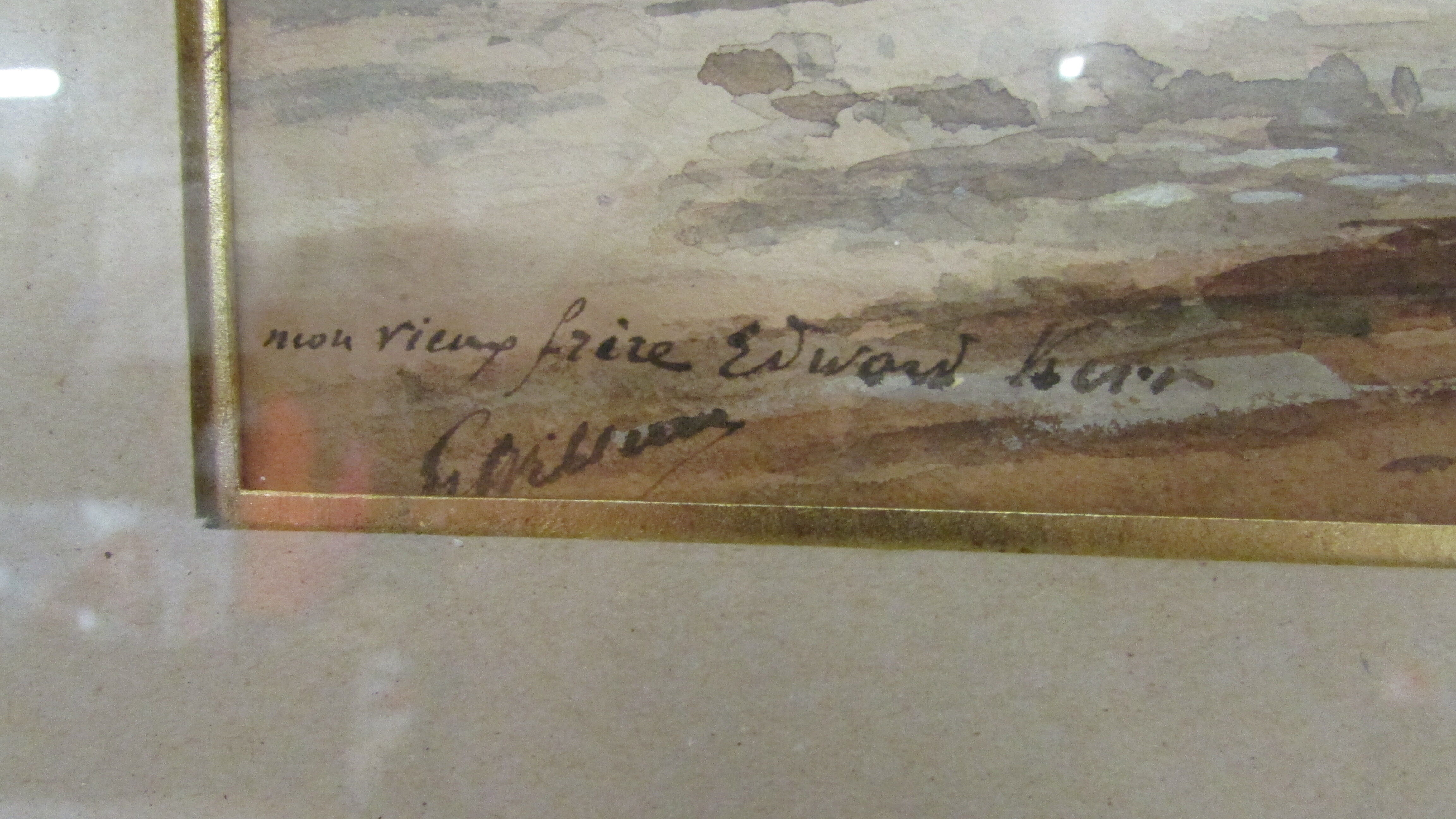 Watercolor landscape