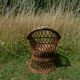 Children's wicker armchair