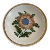 Plat rond fleur Gien Selency x Monoprix Croisé Laroche