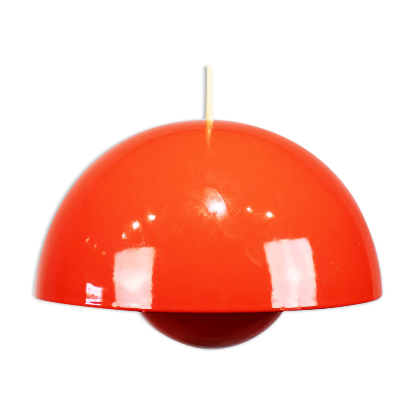 Suspension Flowerpot, modèle VP1, conçu par Verner Panton en 1968 et fabriqué dans les années 1970