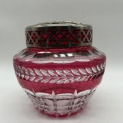 Pique-fleurs en cristal du VSL d'époque ART DECO
