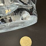 Crystal vase called "Giraffe Head" by Art Vannes France, 1950s.