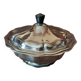 Stainless steel soup tureen