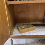 Vintage school cabinet