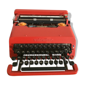 "Valentine" by Ettore Sottsass 1969 years olivetti typewriter