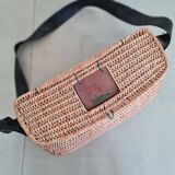 Besace de pêcheur ancienne - panier pêcheur