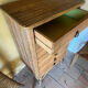 Commode en rotin, années 60