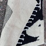 Handmade pure wool Moroccan rug 3x2 m