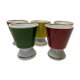 Set of 5 cups porcelain 50s
