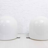 Pair of ceiling lamps Hamolite 1930