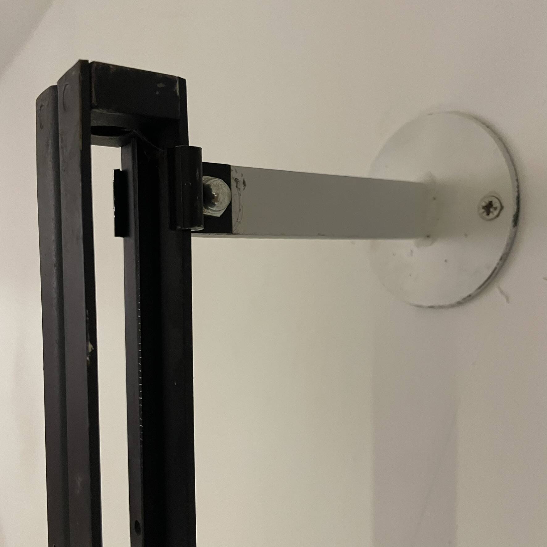 Rosewood Wall or Floor/Ceiling Bookcase