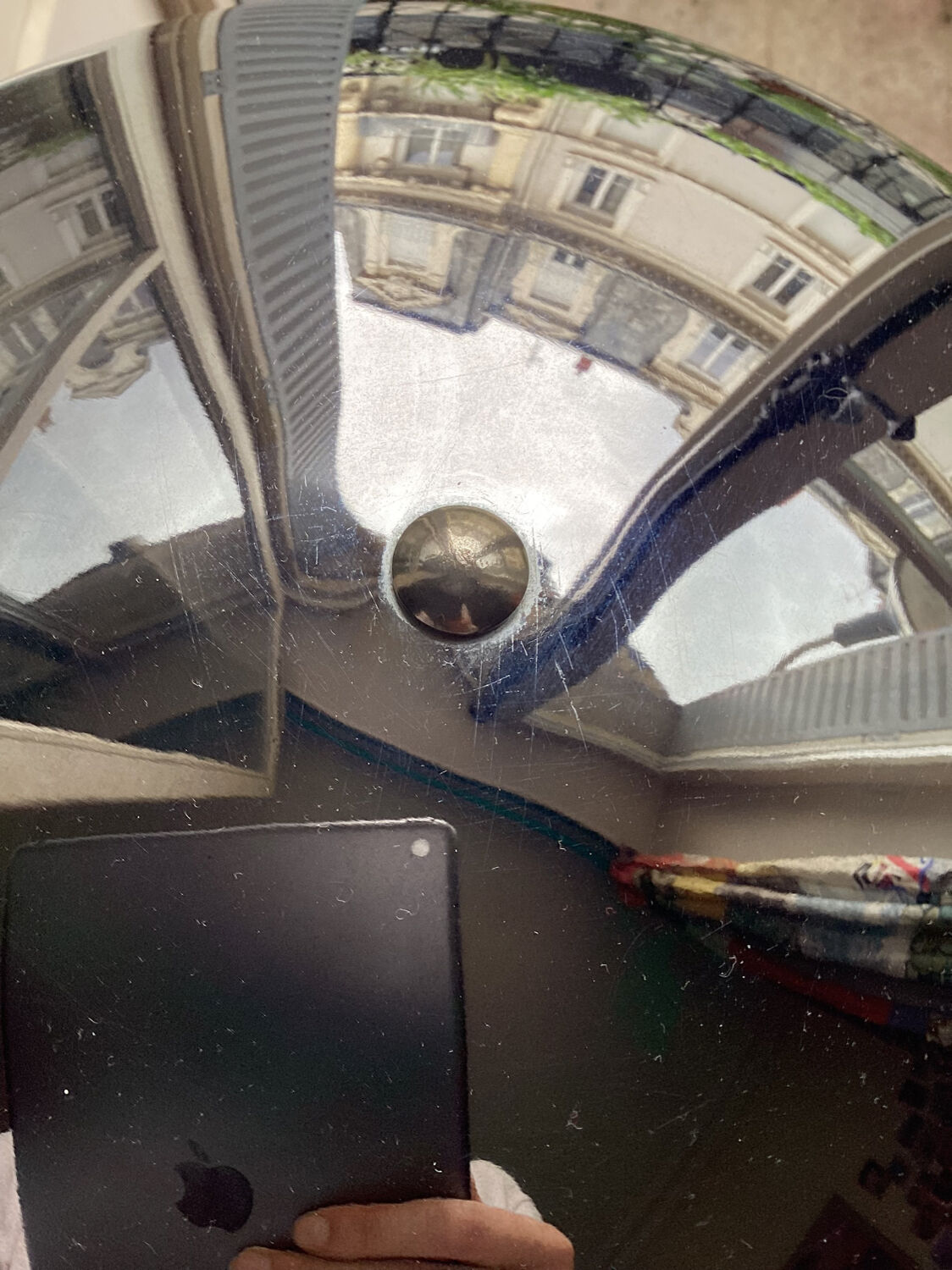 Vintage design liner mushroom table lamp