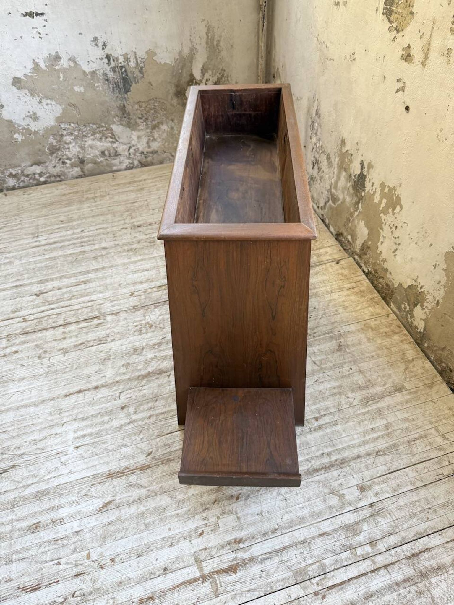 Jardinière années 50 palissandre constructiviste