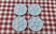 Set of 4 Sarreguemines art deco seafood plates