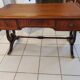 English flap desk and these 2 armchairs early XXeme
