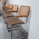 Dining room table farm and 6 chairs style breuer