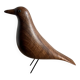 Sculpture Oiseau Noyer Vitra Eames