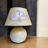 Ceramic table lamp 1970s by Sacavem