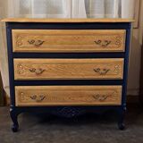 Commode de style Louis XV relookée