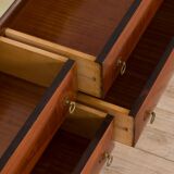Mid century Italian credenza sideboard in walnut, 1950